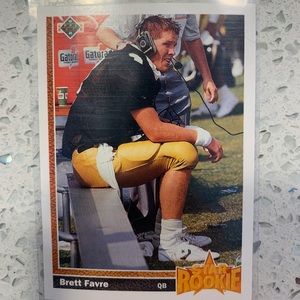 Brett Favre Rookie Card 1991